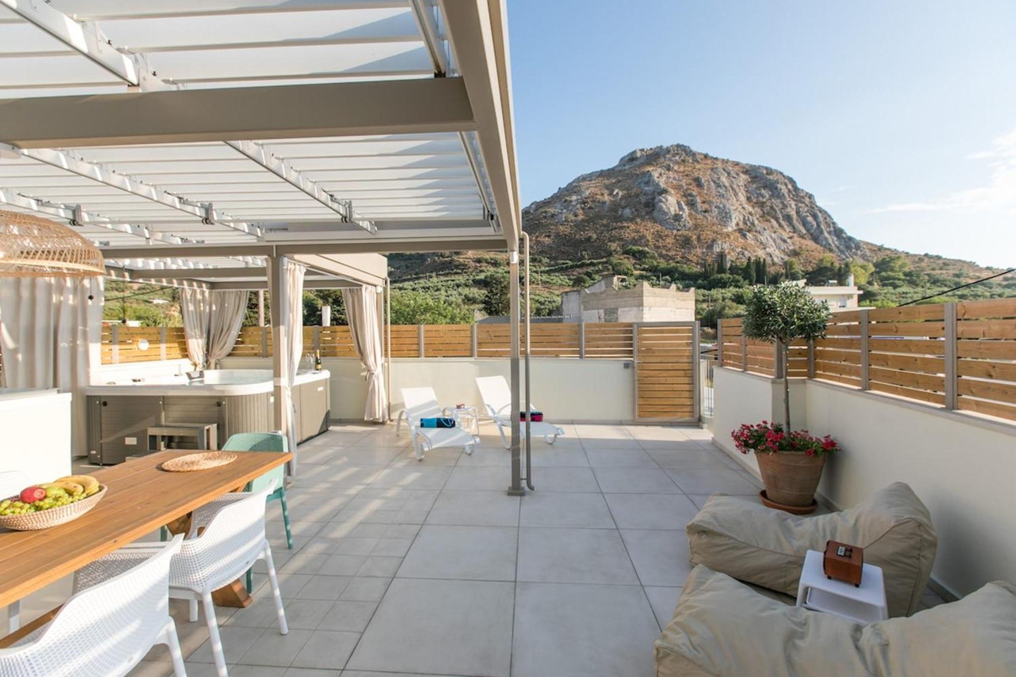 Villa Ekaterini Luxury House Lefkogeia Exterior foto